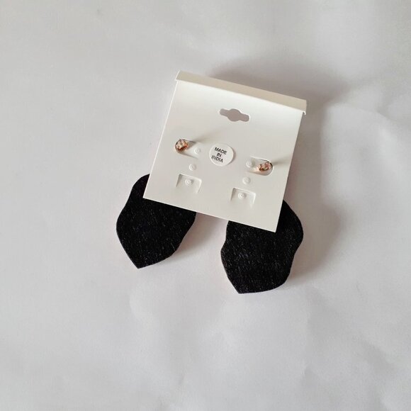 Ten79LA beaded & crystal accented drop earrings - Picture 6 of 6